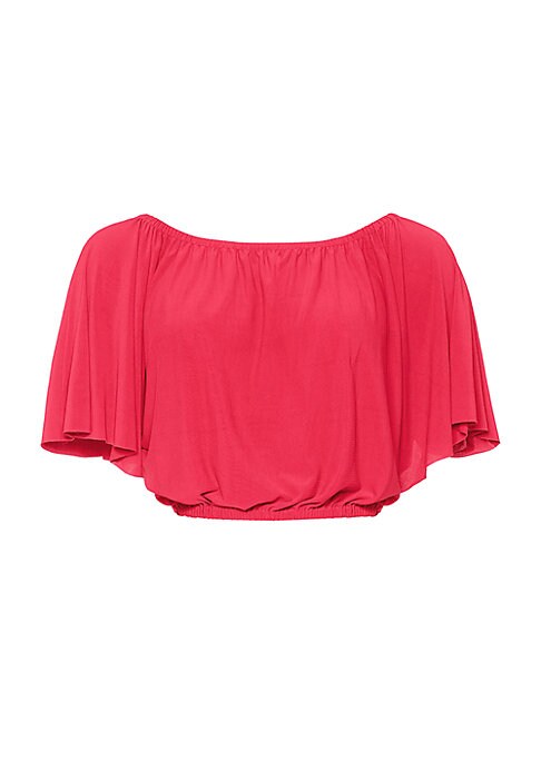 Shoulder Chic Crop Top