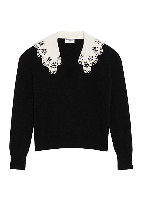 Embroidered Cozy Sweater