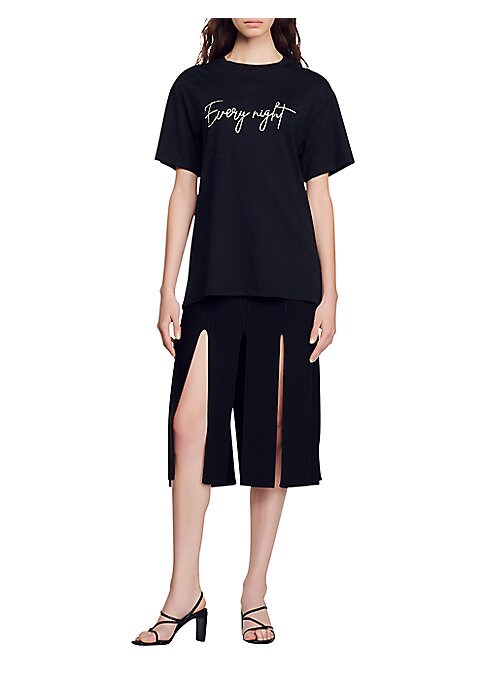 Glimmering Night Cotton Tee