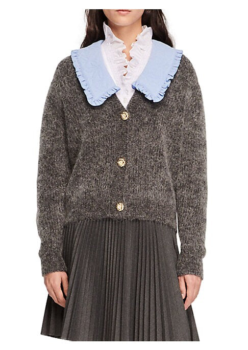 Chic Ruffle Cardigan