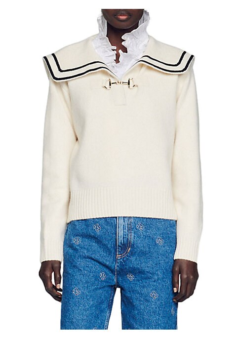 Chic Bib Collar Sweater