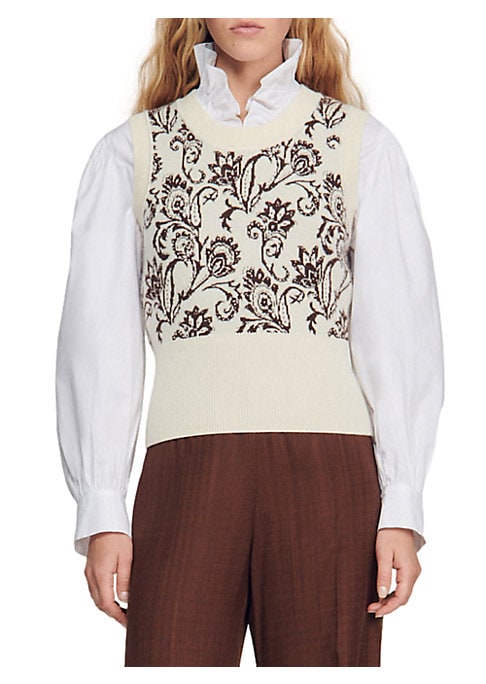 Vintage Bloom Vest
