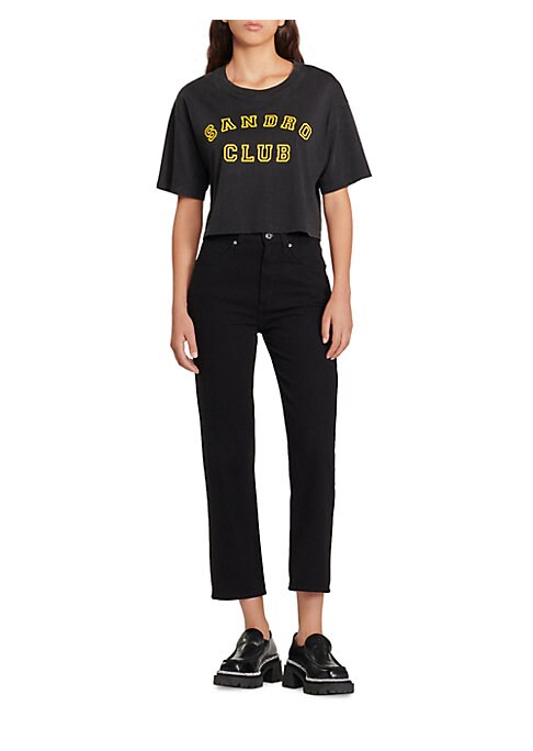 Playful Cropped Tee