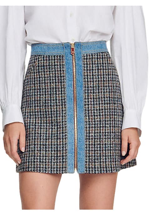 Chic A-Line Miniskirt