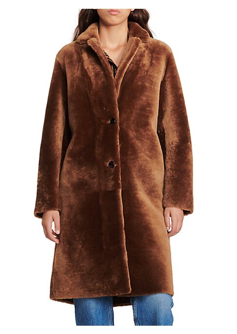 Plush Shearling Coat