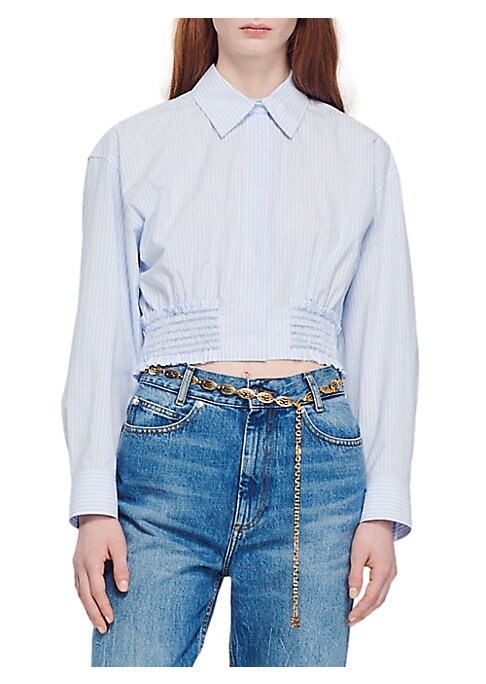 Cropped Elegance Blouse