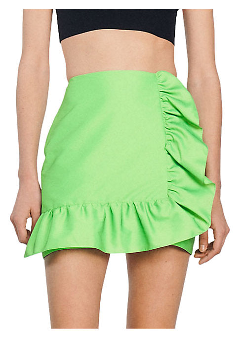 Ruffled Mini Skirt