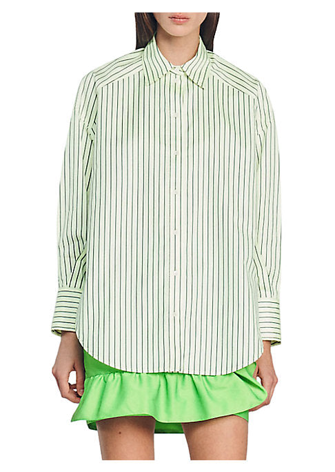 Striped Button-Up Bliss
