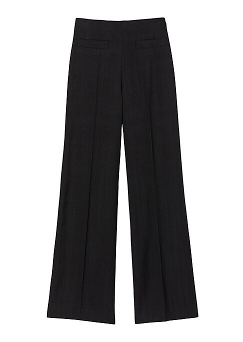 Chic High-Waist Trousers