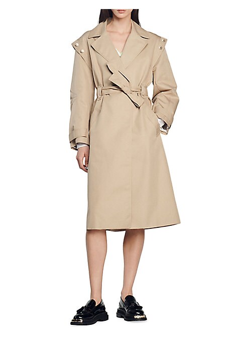 Belted Elegance Coat