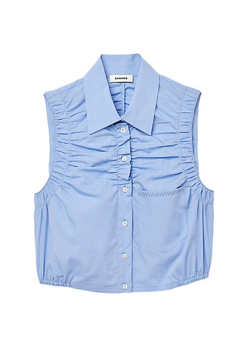 Gathered Crop Top