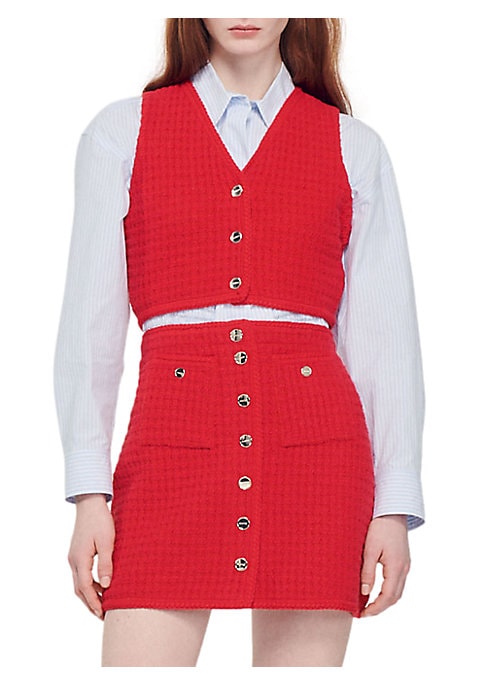 Luminous Cropped Sweater