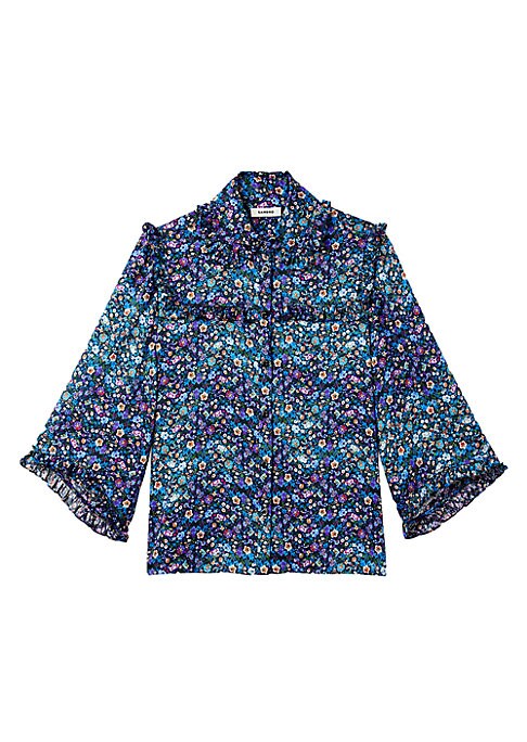Garden Ruffle Blouse