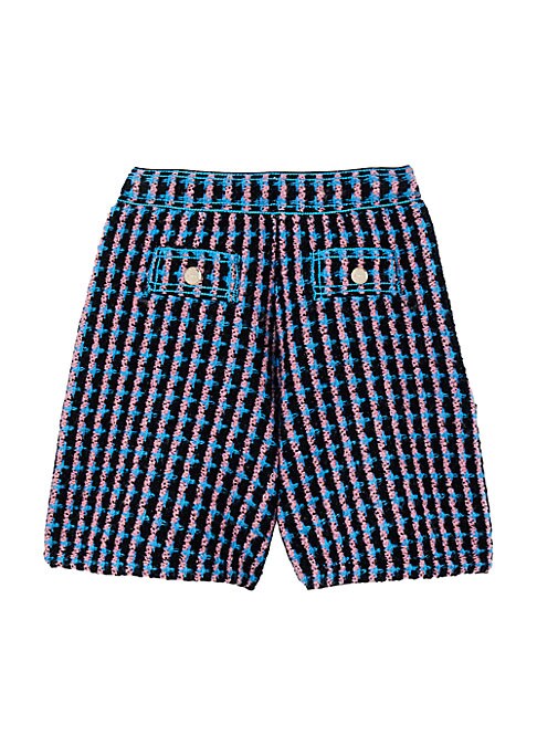 Colorful Check Shorts