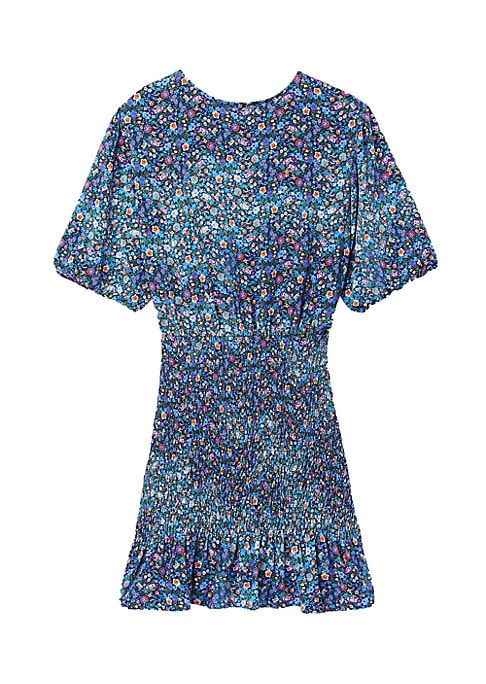 Floral Ruffle Party Dress