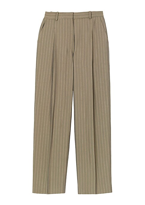 Chic Striped Trousers