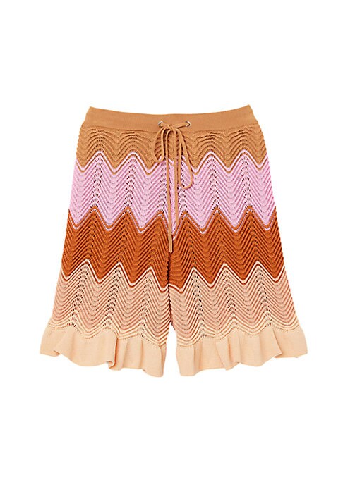 Wave Ruffle Shorts