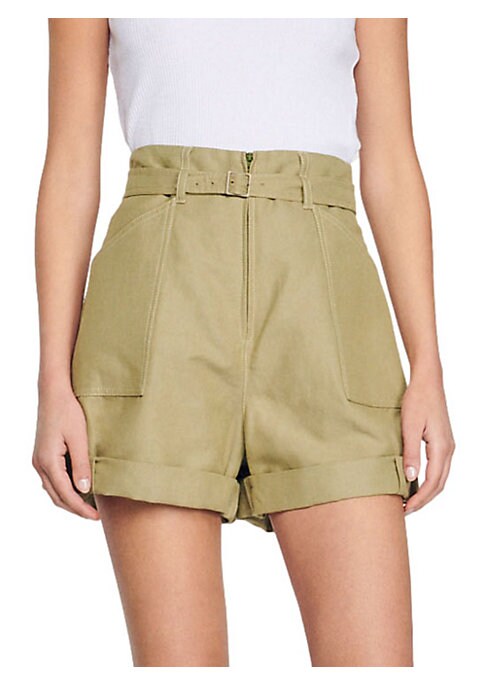 Chic Cuffed Summer Shorts