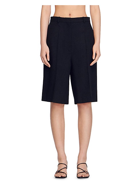 Elegant Pleat Shorts