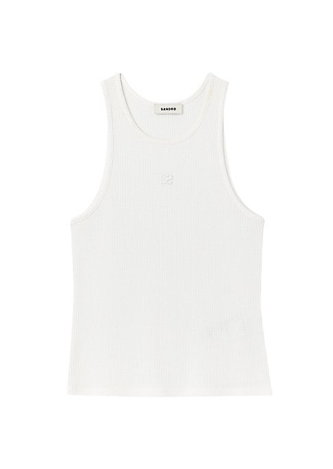 Sleek S Embroidered Tank