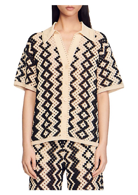 Geometric Knit Delight