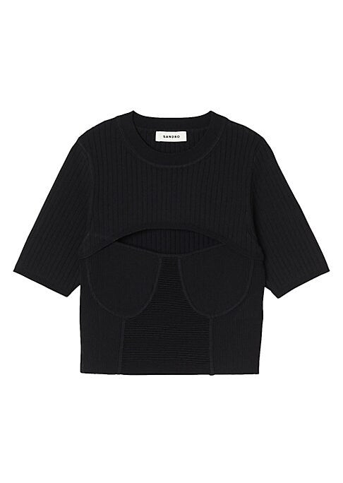 Corset Knit Top