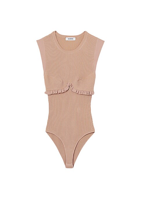 Flirty Ribbed Bodysuit