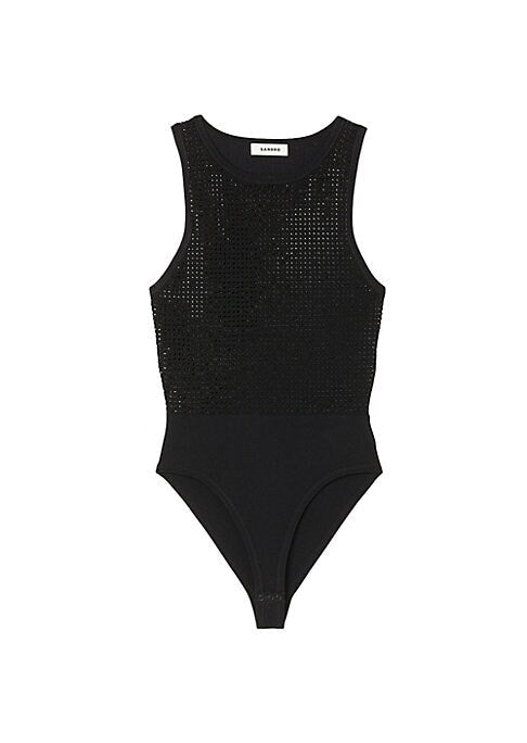 Glamorous Rhinestone Bodysuit