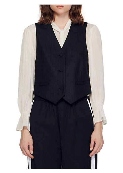 Chic Striped Blazer