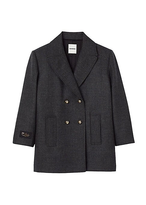 Chic Wool Peacoat