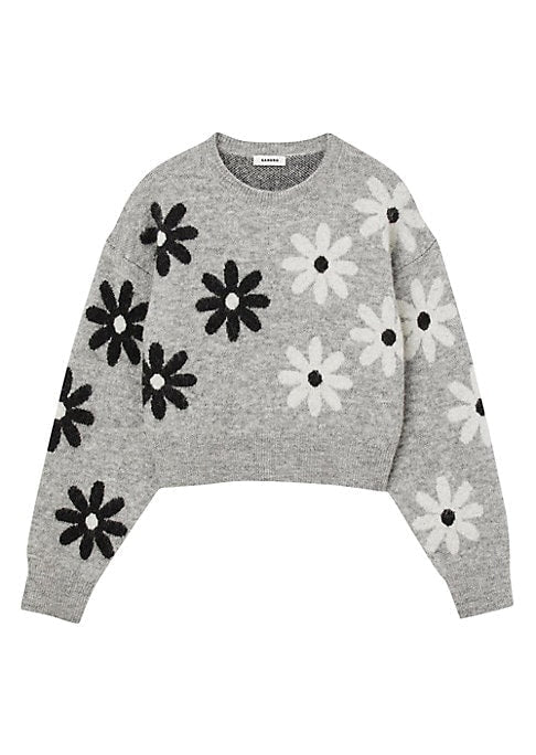 Blooming Knit Pullover
