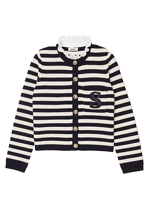 Ruffled Charm Cardigan