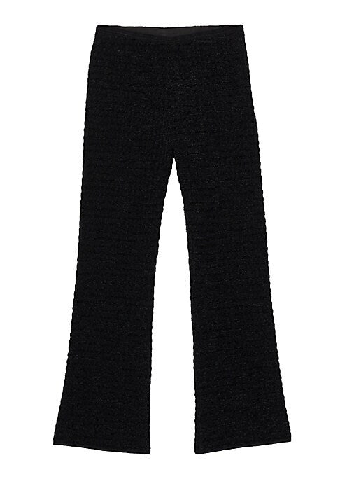 Velvet Flare Trousers