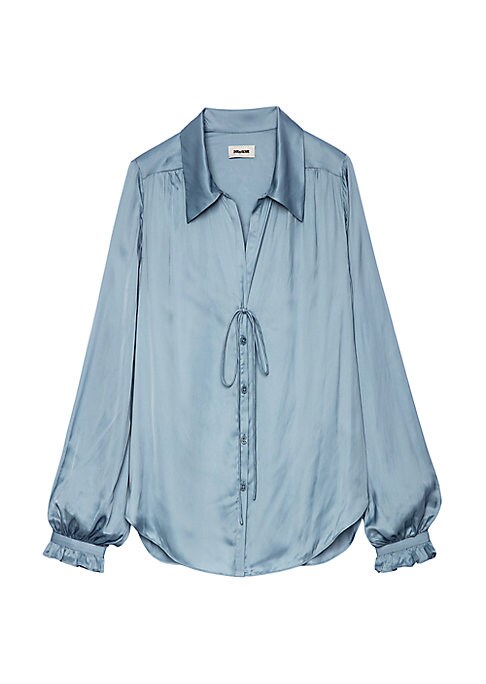 Elegant Satin Blouse