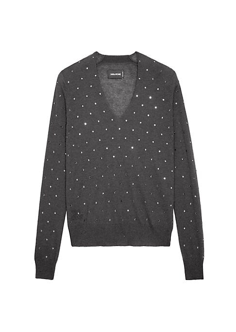 Crystal Luxe Cashmere Sweater