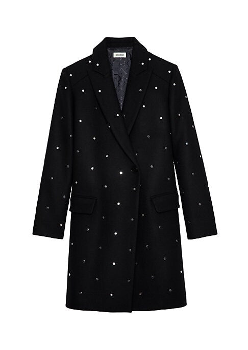 Sequined Elegance Coat