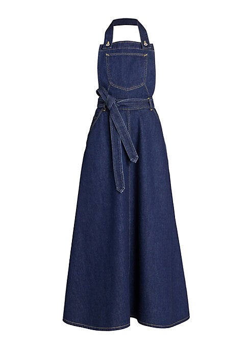 Retro Chic Denim Dress