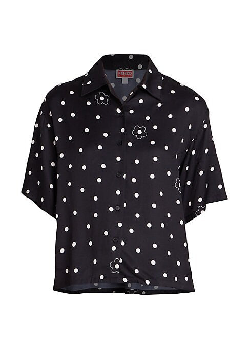 Floral Vibe Button-Up Shirt
