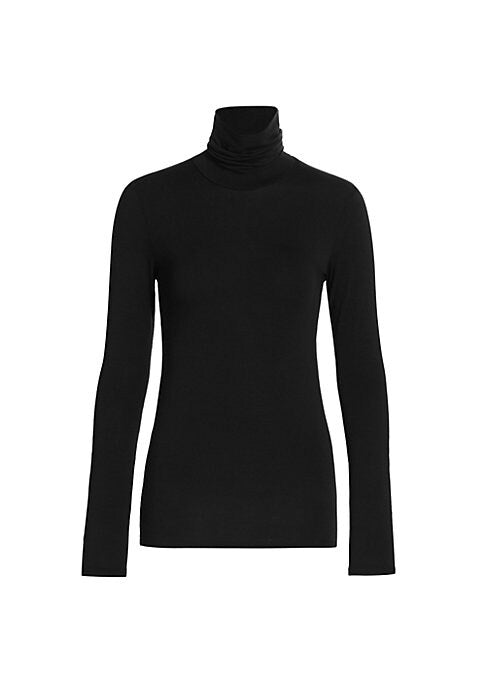 Breezy Luxe Turtleneck Top