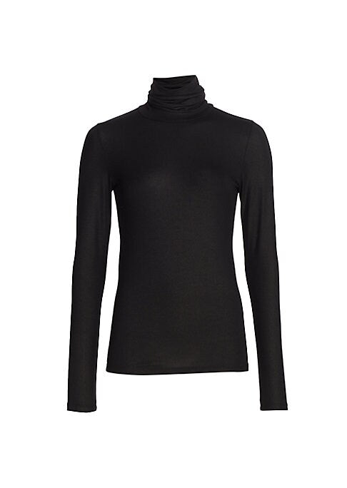 Shimmering Turtleneck Sweater