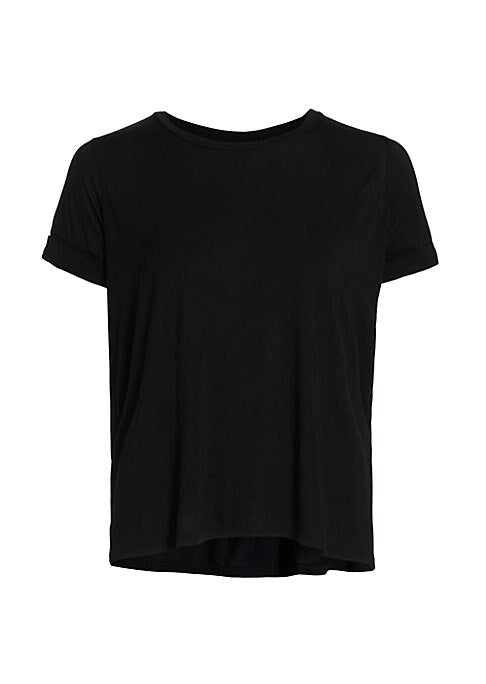 Chic Roll Sleeve Tee