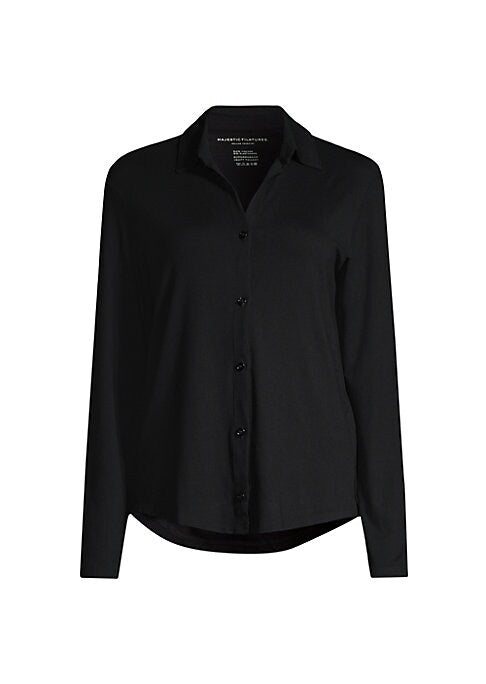 Gentle Button-Up Blouse