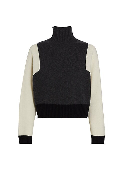 Chic Block Turtleneck