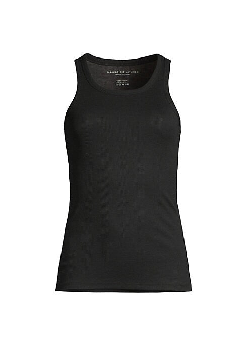 Scoopneck Ribbed Essential Tank