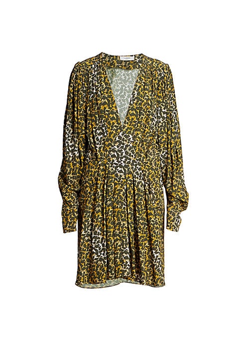 Gradient V-Neck Dress