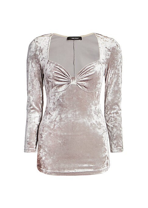 Velvet Sweetheart Top