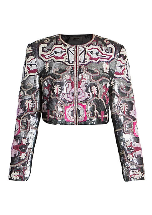 Embellished Crop Jacket