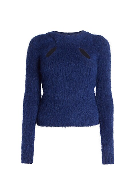 Cozy Cut-Out Knit Sweater