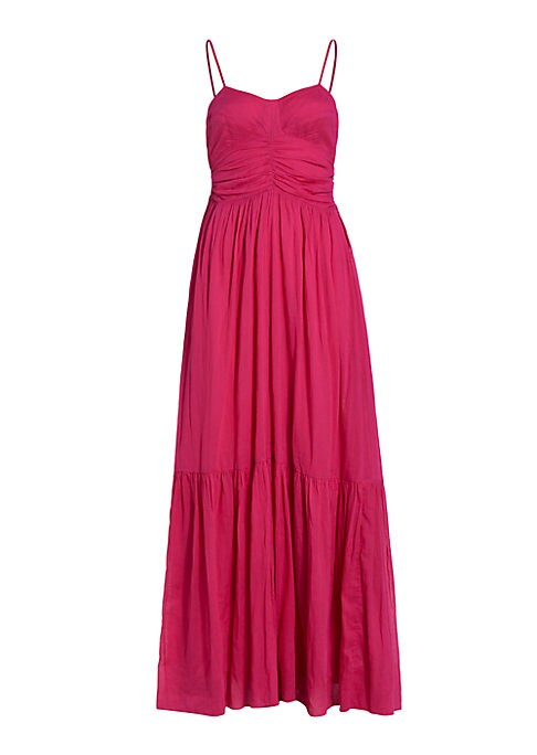 Tiered Cotton Elegance Dress