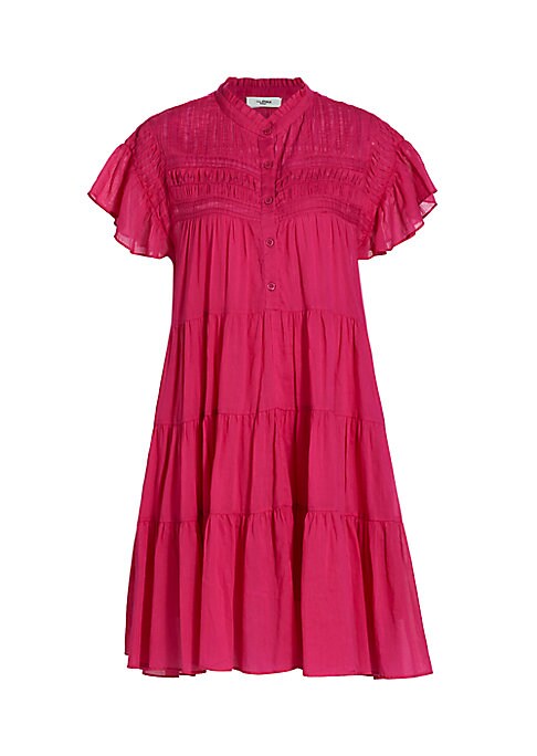 Flutter Ruffle Mini Dress